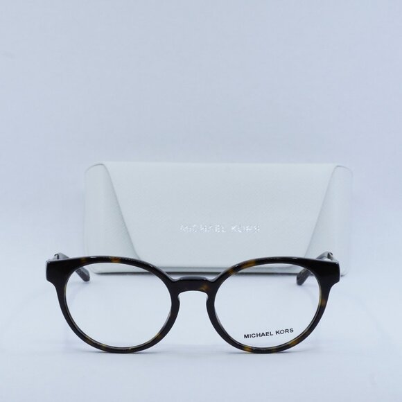 FINAL PRICE NEW MICHAEL KORS KEA MK4048 3293 HAVANA GOLD EYEGLASSES - Picture 2 of 9